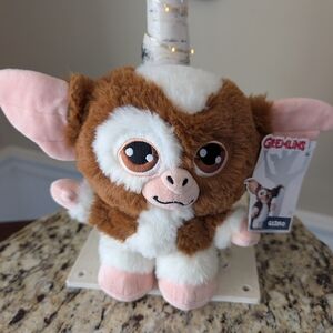 Warner Bros. Gremlins Gizmo Plush - Brown, White, Pink